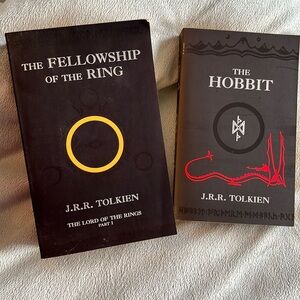 2 Novels: J.R.R. Tolkien The Hobbit and The Lord of the Rings Part 1